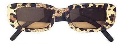 DELUXE TRENDY TIGER/LEOPARD GLASSES