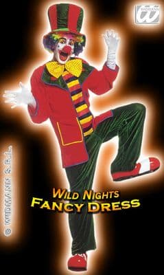 DELUXE VELVET CLOWN SUIT MED/LG