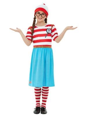 Deluxe Where's Wally Wenda ? Costume