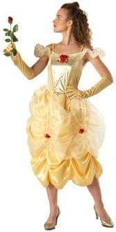 Disney-Belle Deluxe Fancy Dress Costume 8-10