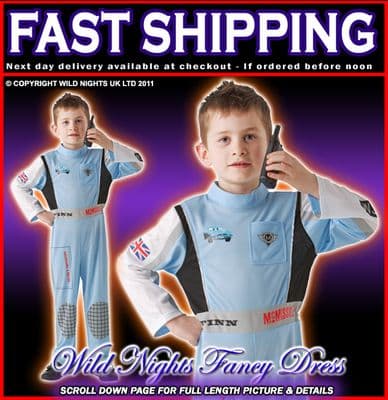 DISNEY CARS 2 FINN MCMISSILE SUIT