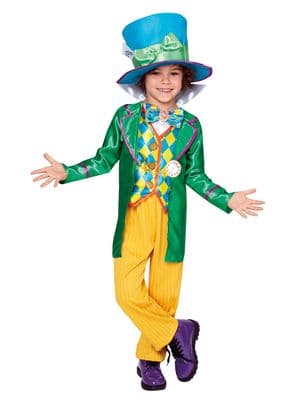 Disney Child Alice in Wonderland Mad Hatter Boy Costume