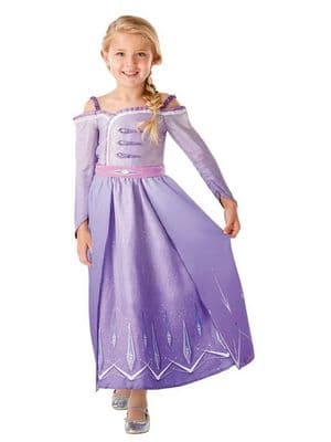 Disney Frozen 2 Elsa Prologue Dress  Girls Costume
