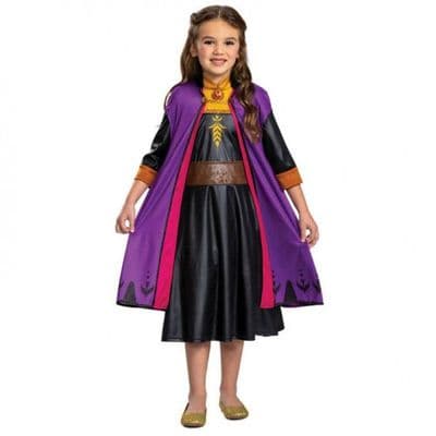 Disney Frozen Anna Travelling  Girls Costume