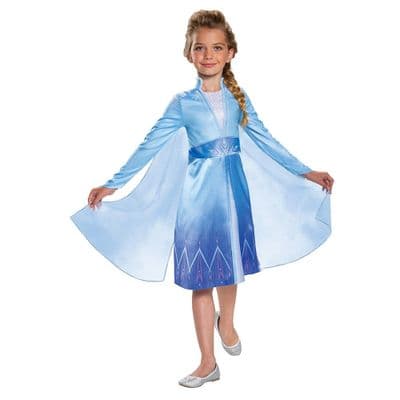 Disney Frozen Elsa Travelling  Girls Costume
