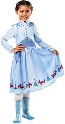 Disney Frozen Girls Anna Frozen Adventures Dress