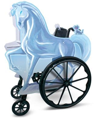 Disney Frozen Ice Nokk Adaptive Wheelchair Cover