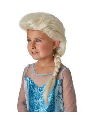 Disney Girls Frozen Elsa Wig