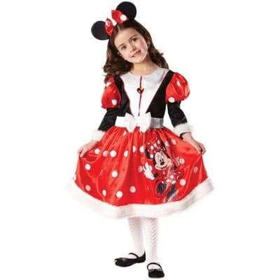 Disney Girls Minnie Mouse Winter Wonderland Costume
