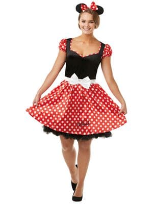 Disney Ladies  Sassy Minnie Mouse Costume