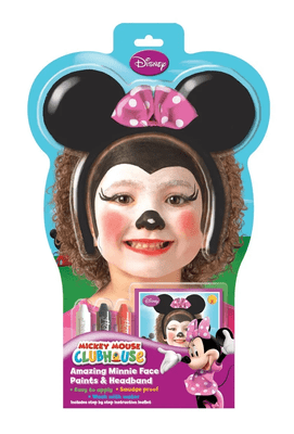 Disney Minnie Mouse Face Paint / Ears Kit