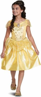 Disney Princess Belle Costume Girls Official Fancy Dress Beauty and the Beast