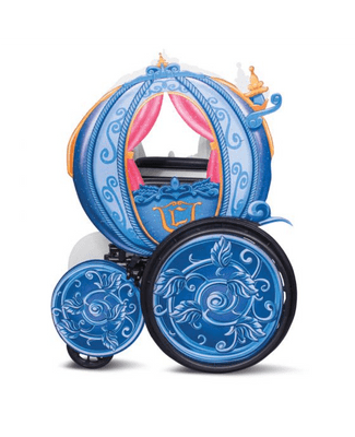 Disney Princess Cinderella Carriage Adaptive Wheelchair Cover