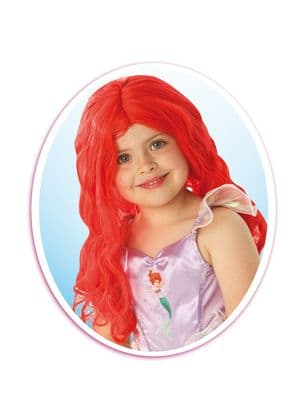 Disney Princess Girls Ariel  Wig