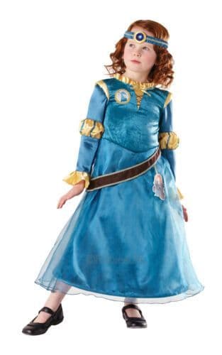 Disney Princess Girls Deluxe Merida Costume