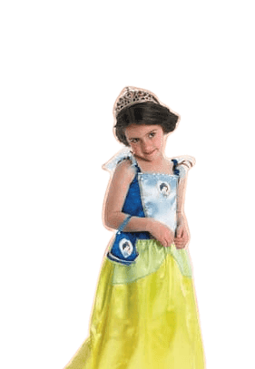 strapless open back dress Princess Snow White Costume Original Snow White Dress Classic Style Wi –  Mermaidcosplay main image 1