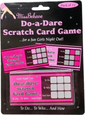Do a Dare Hen Party Scratch Card