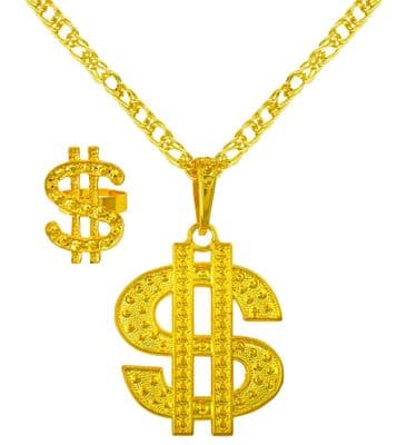 Dollar Necklace & Ring