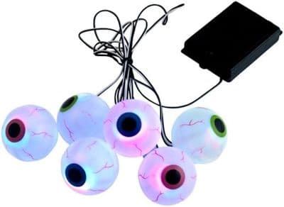 Eyeball Light-Up Decoration - 6 Pieces