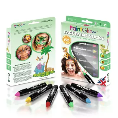 Face Paint Sticks Jungle Animals