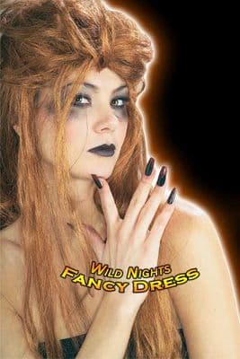 FANCY DRESS 6338 ~ UHA BLOODY NAILS BLACK