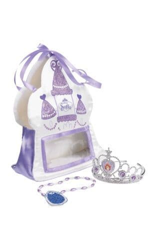 Fancy Dress Accessory Disney Sofia The First Satin Bag With