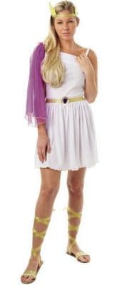 Fancy Dress Accessory - Gold Goddess Sandals (One Size)