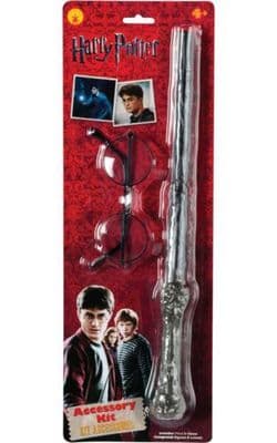 Fancy Dress Accessory - Harry Potter Blister Kit; Wand & Glasses
