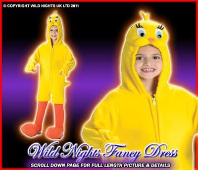 FANCY DRESS ~ BOYS/GIRLS DELUXE TWEETY PIE TOD AGE 2-3