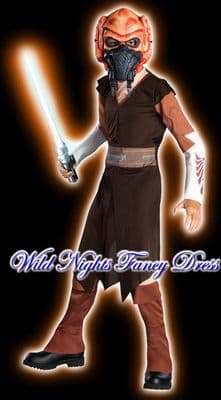 FANCY DRESS ~ BOYS STAR CLONE WARS  PLO KOON MED 5-7