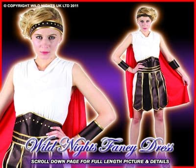 Fancy Dress Fun Roman Gladiator Woman