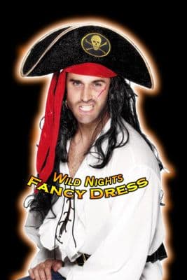 FANCY DRESS HAT # PIRATE CAPTAIN HAT / NAPOLEON