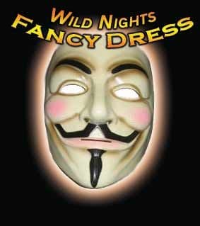 FANCY DRESS MASK ~ V FOR VENDETTA MASK