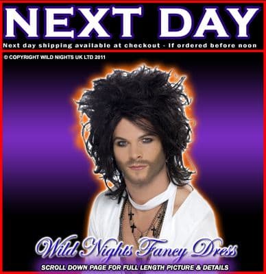 FANCY DRESS WIG # SEX GOD RUSSELL BRAND WIG