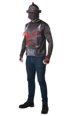 Fortnite Adult Black Knight Top & Snood