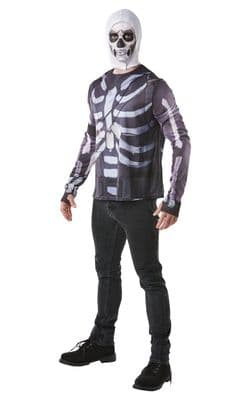 Fortnite Adult Skull Trooper Top & Snood