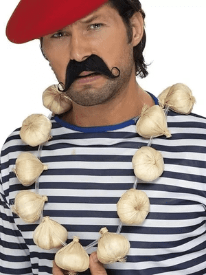 Frenchmans Garlic Garland Fancy Dress Accessory