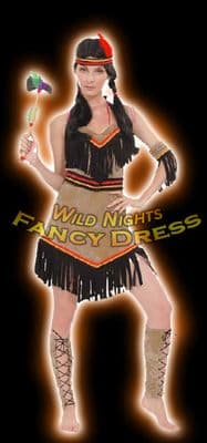 FUN DELUXE INDIAN LADY XXL 20-22