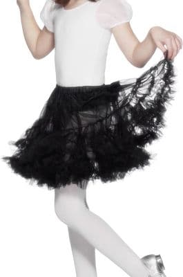 Girls Black Petticoat/Tutu