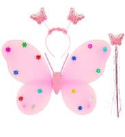Girls Butterfly Dress-Up Set