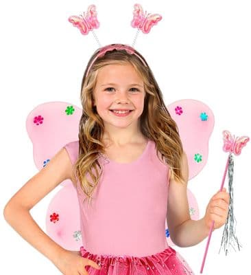 Girls Butterfly Dress-Up Set