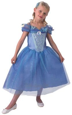 Girls Disney Live Action Cinderella Costume