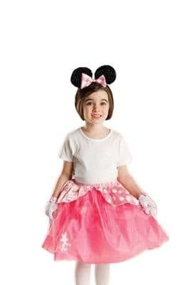 Girls Disney Pink Minnie Mouse Tutu Set