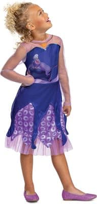 Girls Disney Villains Ursula Classic Costume