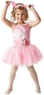 Girls Disney Winnie The Pooh Piglet Ballerina Costume