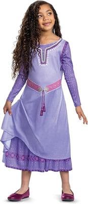 Girls Disney Wish Asha Deluxe Costume