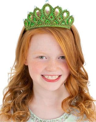 Girls Green Tiara
