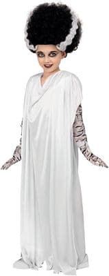 Girls Halloween Licensed Universal Monsters Bride of Frankenstein Costume
