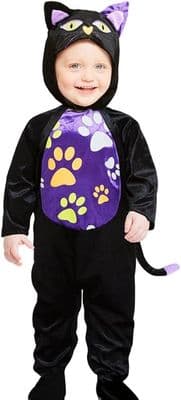 Girls Halloween Lil Kitty Cat Cutie Costume
