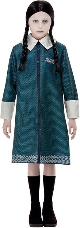 Girls Halloween The Addams Family Wednesday Costume